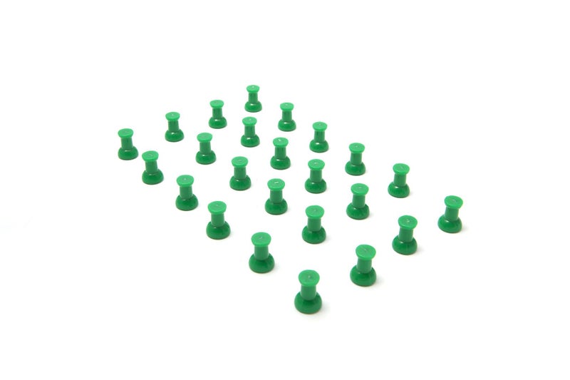 MapMagnets Magnetic Push Pins, Fun Colorful Push Pin Magnets, Perfect Fridge & Whiteboard Magnets, Magnetic Thumb Tacks for Office and Classroom - MapMagnets - Image 3